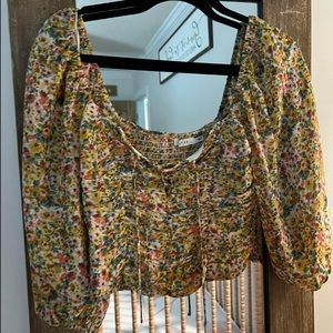 Not sure of the brand, but purchases from a local boutique. NEVER WORN